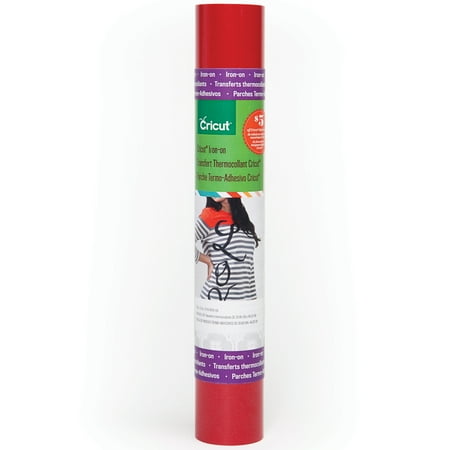 Cricut Everyday Iron-On, Red - 12u0022x19u0022