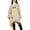 Beige, variant on SWSMCLT Women's 2025 Capelet Above Knee Coat Fringe Spring Casual Knit Outerwear Comfy Fall Cold Weather Burgundy One Size