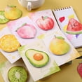 thumbnail image 3 of Fruit Basket Sticky Notes Bookmark Notepad 30 Sheets Kawaii School Office Supplies, 3 of 7