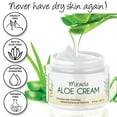 Deluvia Miracle Aloe Cream, Aloe Vera Moisturizer for Face and Body
