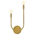 thumbnail image 6 of 84260LCB Lark Cora - 10W 2 LED Large Right Wall Sconce-22 Inch Tall and 12.75 Inch Wide-Lacquered Brass Finish, 6 of 11