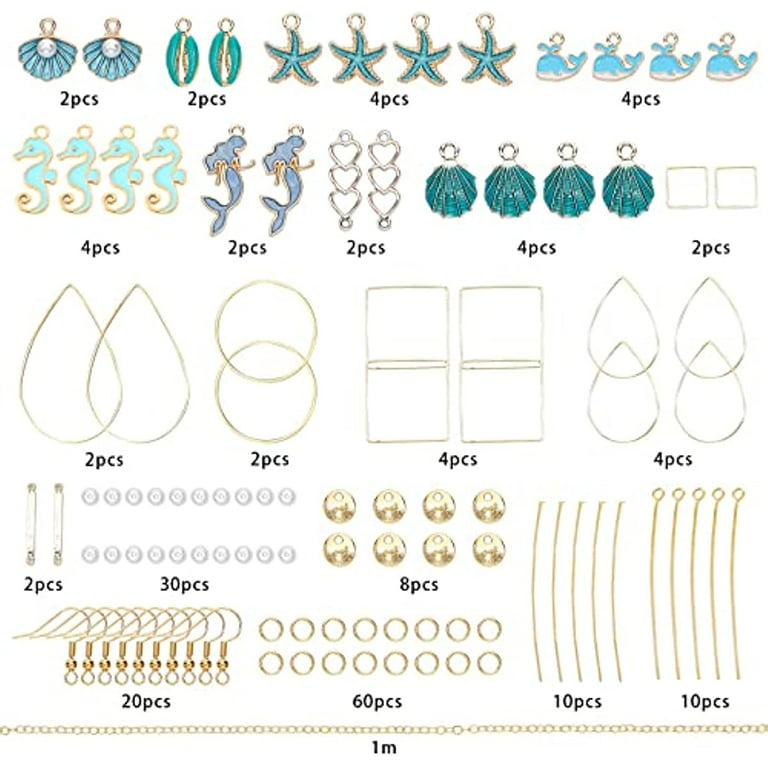 Wholesale SUNNYCLUE DIY 10 Pairs Rose Theme Earrings DIY Making Kit Rose  Alloy Charm Pendants Earrings Hooks & Jump Rings for Beginners Jewelry  Making Supplies 