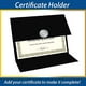 thumbnail image 5 of Titular del certificado Geographics Tri Fold Black Linen 9,25 x 12,5, 5 of 5