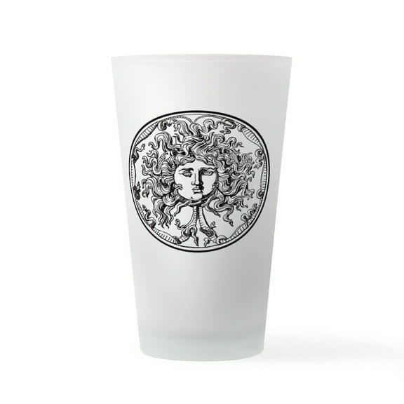 CafePress - Medusa - Pint Glass, Drinking Glass, 16 oz. CafePress