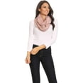 thumbnail image 5 of Abhy Soft Fall Winter Furry Infinity Wrap Scarf, 5 of 5