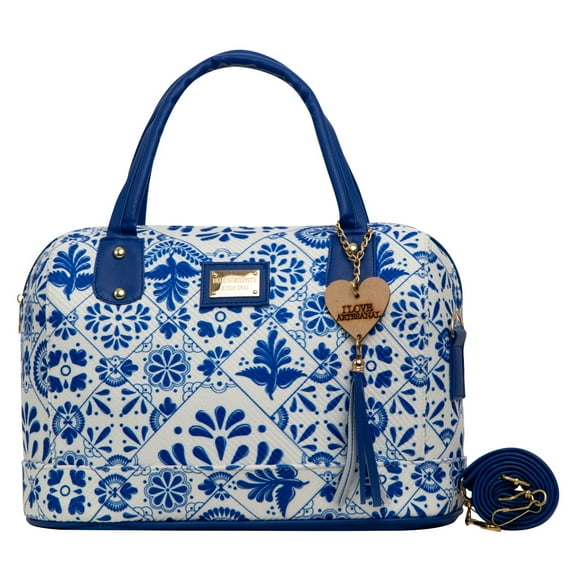 Bolso Yute De Mujer FANA Dariana Color Azul Fina Pruébala, M3911!!