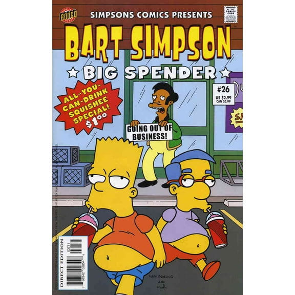 Simpsons Comics Presents Bart Simpson #26 VF ; Bongo Comic Book