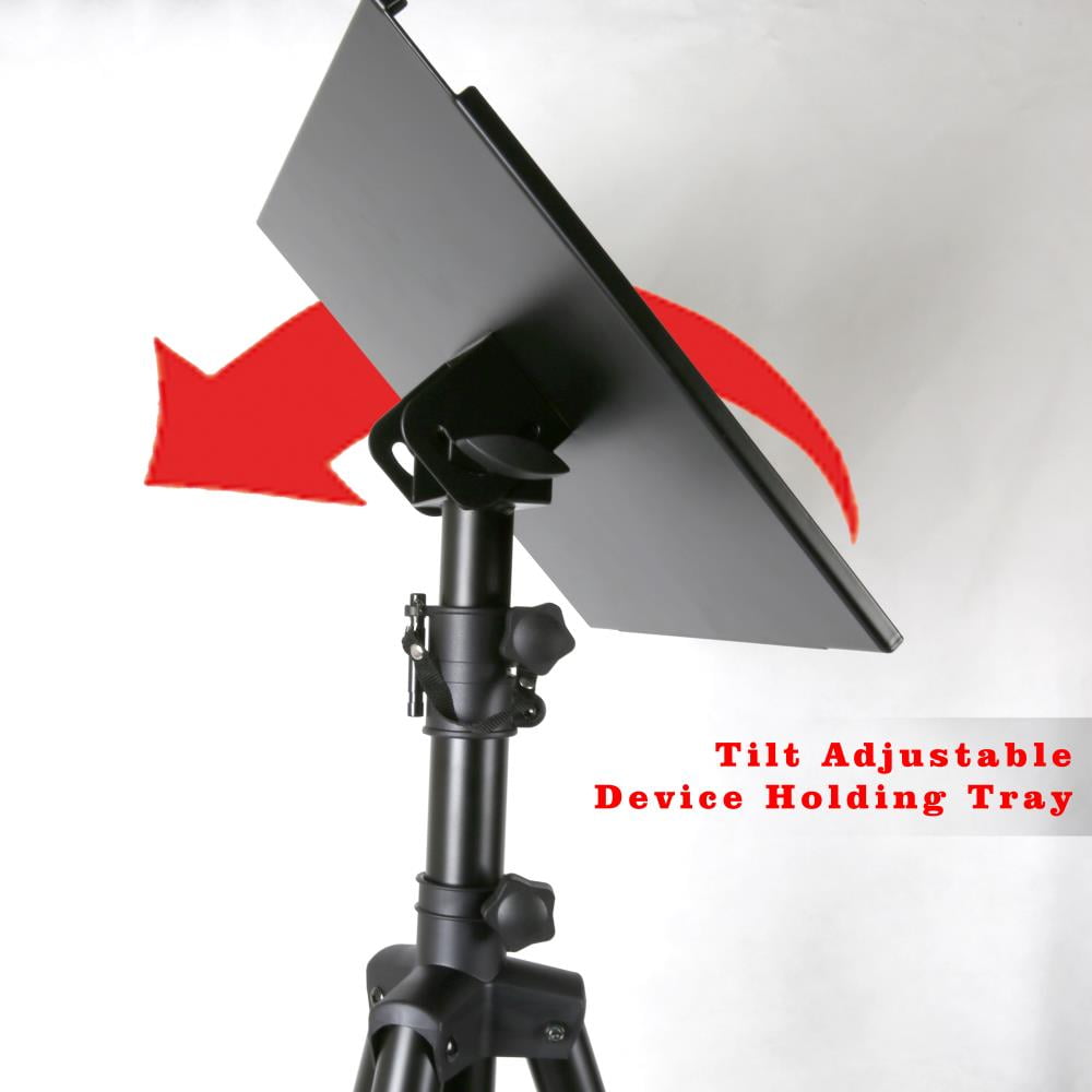 PYLE PLPTS7 - Universal Device Stand - Height Adjustable Tripod Mount (For Projector, Laptop, Notebook, Mixer, DJ Equipment)