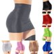 thumbnail image 5 of Womens Oil Glossy Solid Pencil Bodycon Skirt High Waist Skirt Clubwear, 5 of 8