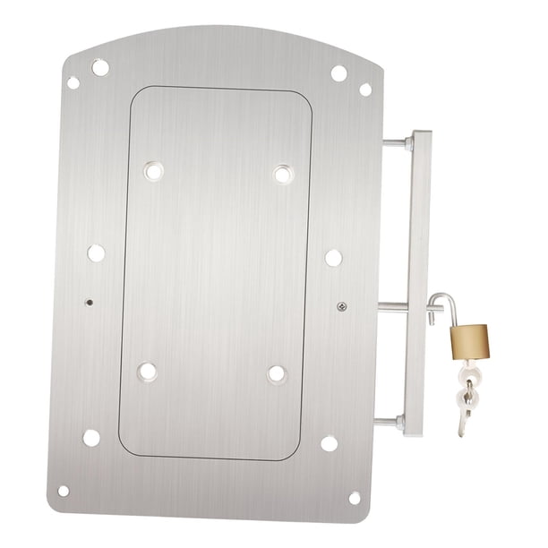 Soporte de liberación rápida, placa de montaje, fácil de quitar, , accesorios marinos estables, profesionales y seguros para embarcaciones con 34x185 cm