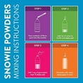 SNOWIE Original Flavor Powders, Just Add Water & Sugar Shaved Ice Flavor Syrup (Margarita