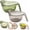 2PCS-C, variant on Multifunctional Rice Strainer with Handle, Multipurpose Rice Washer and Fruit Washing Bowl with Strainer for Rice, Grains, Fruits, Vegetables and Everyday Kitchen Prep (Gray)