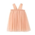 thumbnail image 3 of Coerni Baby Girls Tutu Dresses Toddler Sleeveless Layered Tulle Dress Princess Birthday Parties Dress Toddler Beach Sun Dress, 3 of 5