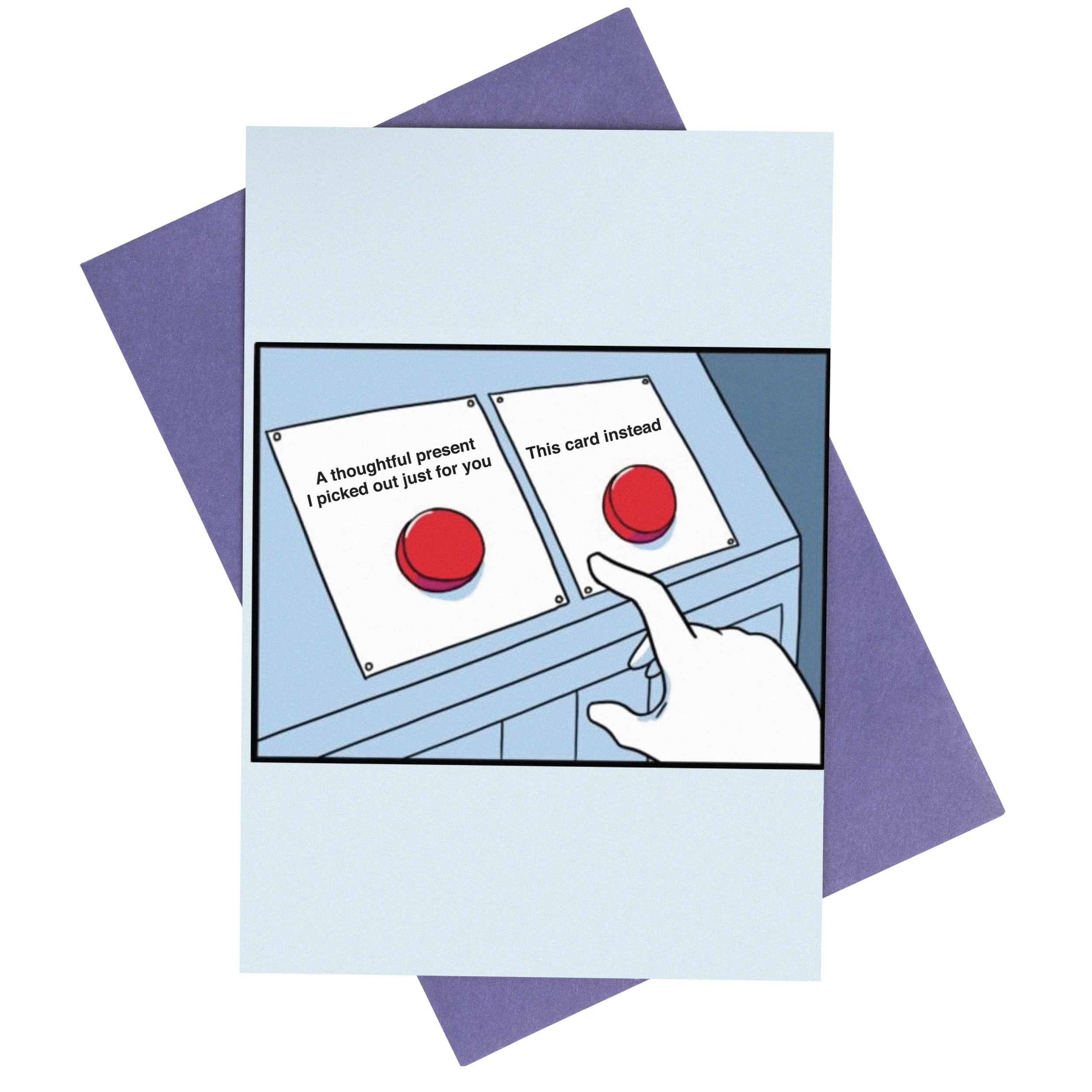 What Do You Meme?® Birthday Card (Buttons Meme)