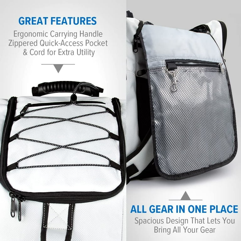 OutdoorMaster 50L Ski Bag: Waterproof Durable Snowboard and Ski