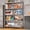 Chrome, variant on REIBII 71"H Wire Shelving Storage Shelves Metal Shelves for Storage,35.4"Wx13.7"D,Adjustable 5-Tier Garage Shelving Heavy Duty Storage Rack Pantry Shelf Kitchen Shelving,Black