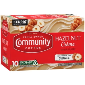 Community® Coffee Hazelnut Creme Single-Serve Cups 10 Count Box