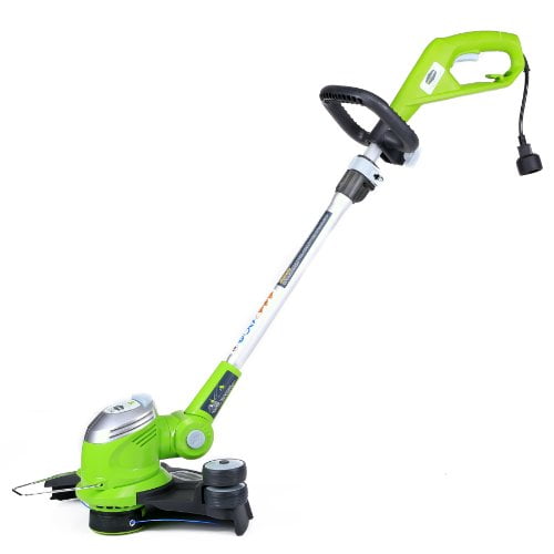 Corded String Trimmer With Dual Line Auto-feed by Greenworks - 5.5 Amp 15 Inch