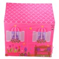 thumbnail image 1 of Children Play Tent, Kid Playhouse Portable Portable Exquisito Hermoso Firma de Tela Amigable Para La Piel Estable Para El Hogar Para El Patio de Recreo Para Actividades Al Aire, 1 of 7