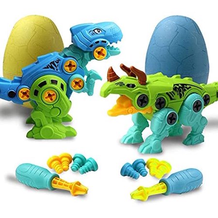 Dinosaur Toys – Stem Building Blocks Engineering Kids Toys Kit for 3,4 ...