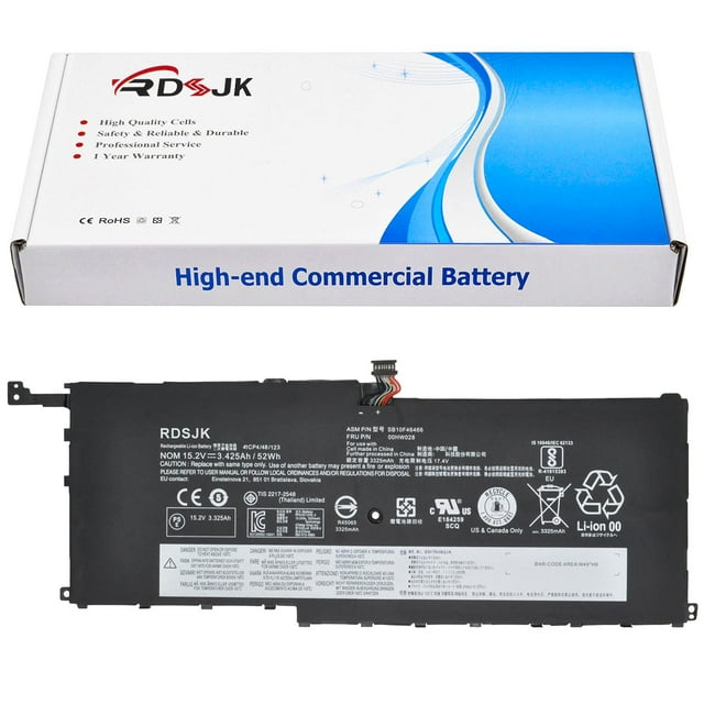 Laptop Battery RDSJ for Lenovo Thinkpad X1 Carbon 4th Gen