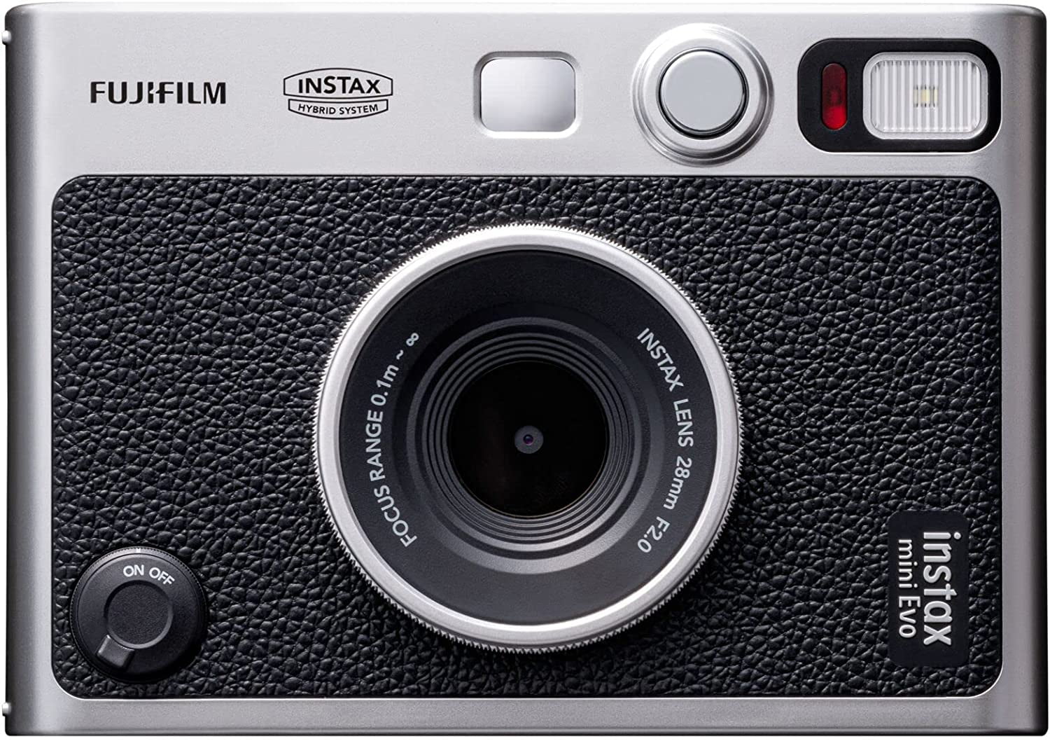 Fujifilm Instax Mini EVO Camera Bundle with 60 Film Sheets + 32GB 