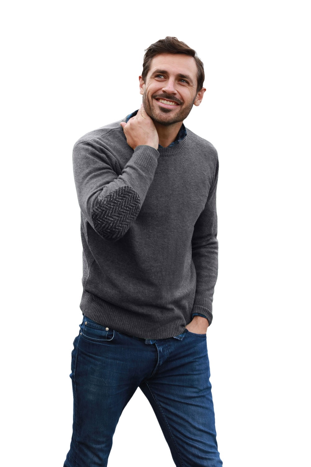 elbow patches for wool sweaters