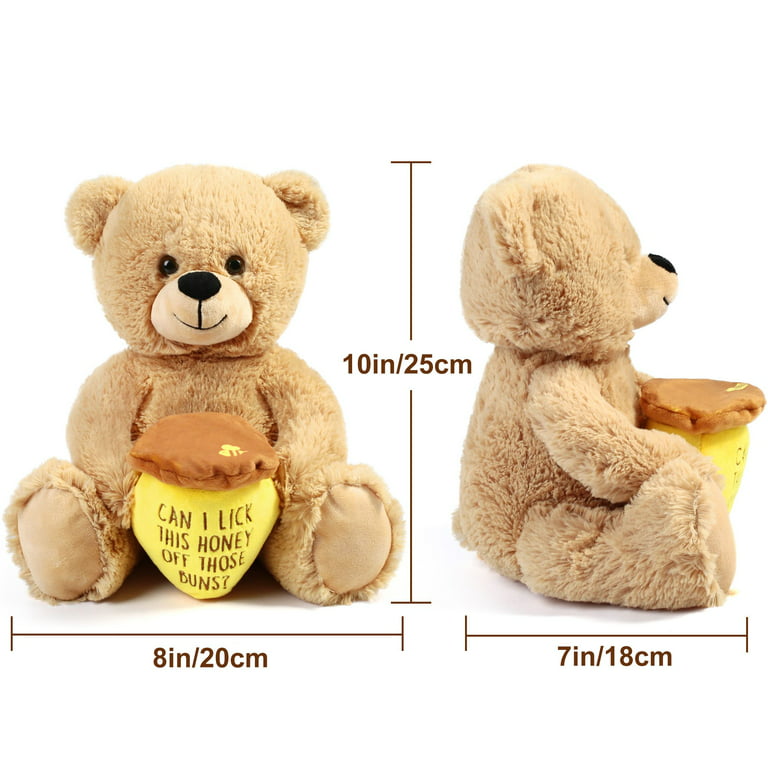 LotFancy Giant Teddy Bear, 39 in Large Stuffed Animal, Big Plush Toy Gift  for Kids Adult Girls