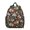 Dark-green-21, variant on Watercolor Flower Pattern Students Backpack - Vintage Floral and Tropical Leaves Design with Bright Boho Sunflower Print, Comfortable Adjustable Straps