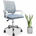 thumbnail image 1 of MotionGrey - MC1 Ergonomic Office Chair - Comfy Airy Back Support with Adjustable Height - White Desk Computer Chairs Perfect for Home Gaming and Offices, 1 of 6