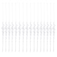 thumbnail image 6 of Christmas Home Decor, Purple Transparent Acrylic Simulation Icicle Hanging Ornaments, 12Pcs 6 Inch Hanging Christmas Decor, Indoor Winter Holiday Decorations, Perfect for, 6 of 6