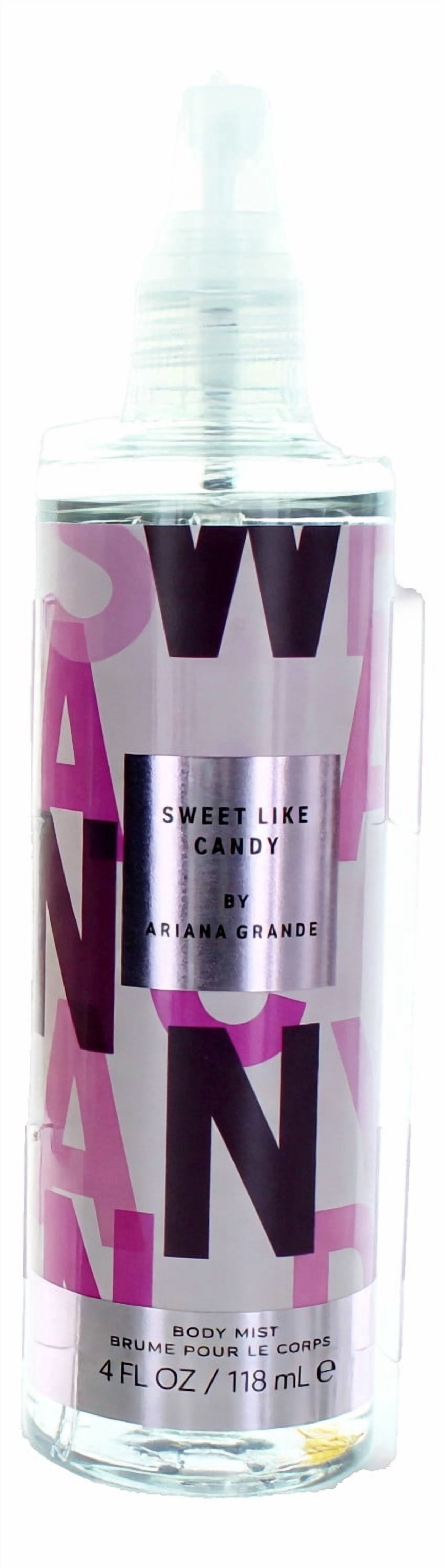 Ariana Grande Sweet Like Candy , 3 Pc Gift Set 3.4oz EDP Spray, 3.4oz Body Souffle, 4oz Body Mist