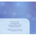 thumbnail image 2 of Designer Greetings Holiday Greetings Snowflakes Christmas Money / Gift Card Holder Cards (8 Pack), 2 of 2