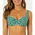 thumbnail image 4 of Gingham Retro Twist Bikini Top Swimsuit, 4 of 6