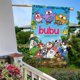 thumbnail image 5 of Bubu y los Búhos Pequeños-bandera de jardín temática. Regalo perfecto para fans, amigos y familiares, ideal para actividades al aire libre y decoración de fiestas.28CM*45CM, 5 of 5