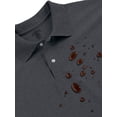 thumbnail image 2 of Polo Jerzees SpotShield resistente a las manchas para hombre, color azul marino, 2 of 3