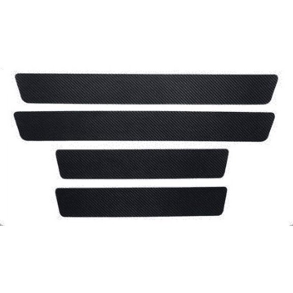 WEISIPU Pack of 4 Anti-scratch Decal Sticker Protector For Car Door Sill Wear Cover