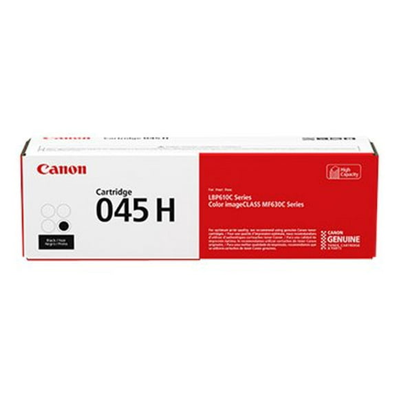 Canon Genuine Toner, Cartridge 045 Black, High Capacity (1246C001), 1 Pack, for Canon Color imageCLASS MF634Cdw, MF632Cdw, LBP612Cdw Laser Printers
