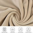 thumbnail image 5 of Velvet Wingback Side Chair Cover Slipcover Stretch Washable Sloping Armchair Accent Chair Protector Seat Cover for Dining Room Banquet Home Party Decor 2PACK, 5 of 12