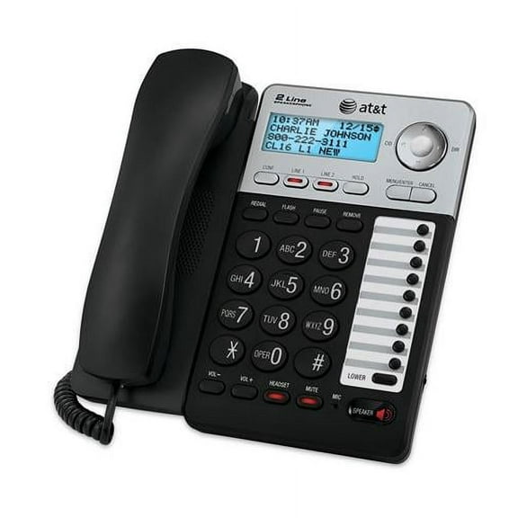 ATT-ML17929 2-Line Speakerphone with Caller ID/CW | 2.5mm headset port | Inaudible mute