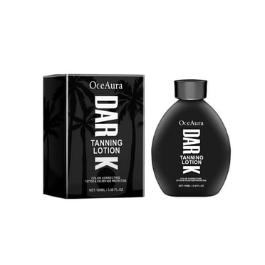 zcgoxvn 100ml Black Bronzer Lotion,Tanning Oil,Tanning Gel,Tanning Bed Lotion,Natural Tanning Acceleration Gel,Sunscreen Repair,Suitable for All Skin Types