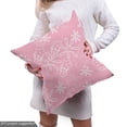 thumbnail image 5 of Ambesonne Floral Fabric by the Yard Upholstery, Chamomiles Abstract Plot, 1 Yard, Soft Pink White and Blush, 5 of 5