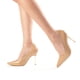 thumbnail image 4 of Zapatillas para Dama Tacones Elegantes para Mujer Davenia de Piel Beige, 4 of 5
