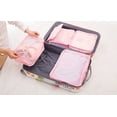 thumbnail image 5 of 9Pcs Magik Waterproof Clothes Storage Bags Packing Cube Travel Luggage Organizer Pouch (Pink), 5 of 10