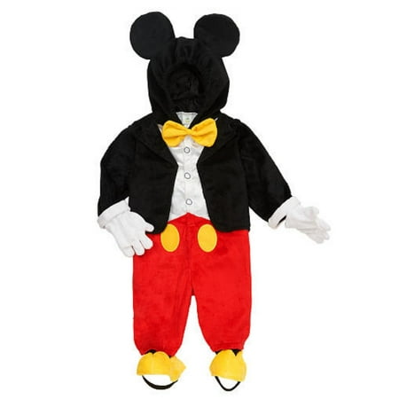 Disney Infant & Toddler Boys Mickey Mouse Costume Jumper with Mouse Ears