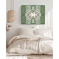 thumbnail image 3 of Sage Green Boho Wall Art for Living Room,Canvas Picture Wall Decor for Bathroom Bedroom,American Native Southwest Abstract Art Painting Artwork for Office Kitchen Hallway Dining Room Decor 12"x16", 3 of 8