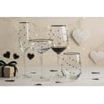 thumbnail image 5 of 10 Strawberry Street Charming Heart t Glassware, Flute, Set of 4, 5 of 6