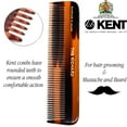 thumbnail image 6 of Kent A FOT Handmade All Fine Tooth Saw Cut Beard Comb - Pocket and Travel Comb - Styling Comb or Wet Comb for Fine or Thinning Hair, Beard Care, and Hair Care for the Essential Kent Beard Kit, 6 of 28