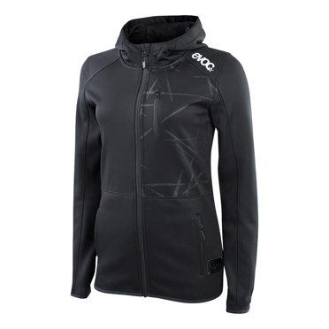 EVOC, Veste à Capuche pour Femmes, Noir, S
