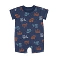 thumbnail image 3 of Petit Lem Baby Boy Romper Set, 3-Piece, Sizes 3M-24M, 3 of 4